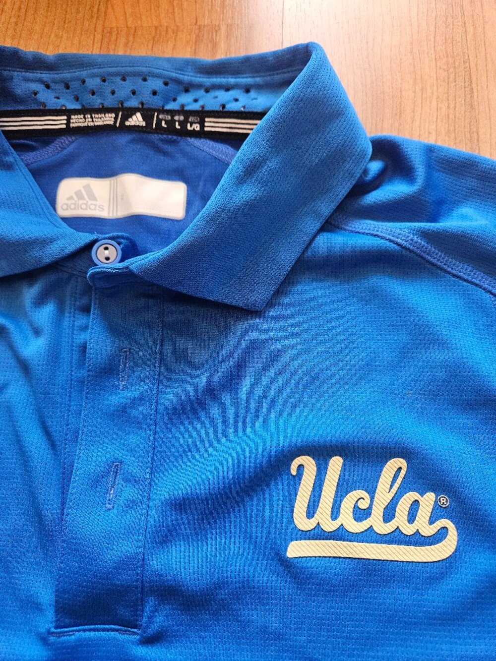 Never been Worn! Adidas Climachill Soft Blue polo - Large - Picture 2 of 4